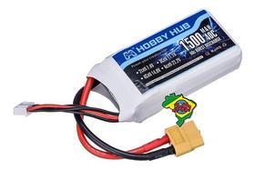 Bateria Xt60 1500mah 40c 3s 11.1v Recarregável Carro Avião