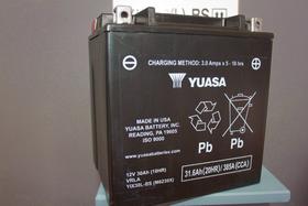 Bateria Yuasa YIX30L-BS Harley Road King, Street Glide, Electra Glide Ultra, Touring Bateria Yuasa YIX30L-BS Harley Road King, Street Glide, Electra Glide Ultra, Touring