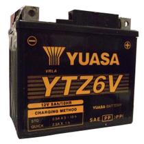 Bateria Yuasa YTZ6V 5Ah CG125 Fan Titan Bros, Biz 125, CRF 230, XRE 300, Super 50, Super 100