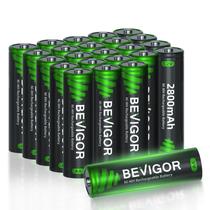 Baterias AA recarregáveis BEVIGOR 2800mAh de alta capacidade (24 unidades) Baterias AA recarregáveis BEVIGOR 2800mAh de alta capacidade (24 unidades)