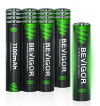 Baterias AAA recarregáveis BEVIGOR 1100mAh de alta capacidade 16ct Baterias AAA recarregáveis BEVIGOR 1100mAh de alta capacidade 16ct