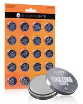 Baterias CR2032 EmazingLights, célula de moeda de lítio de 3 V (pacote com 20)