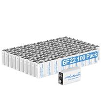 Baterias de 9 V Fuspower Super Heavy-Duty 100 unidades (pacote com 1)
