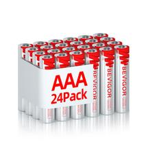 Baterias de lítio AAA BEVIGOR, pacote com 24 unidades, 1,5 V 1200 mAh, não recarregáveis Baterias de lítio AAA BEVIGOR, pacote com 24 unidades, 1,5 V 1200 mAh, não recarregáveis