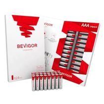 Baterias de lítio BEVIGOR AAA 1,5 V 1200 mAh, pacote com 24 unidades, não recarregáveis Baterias de lítio BEVIGOR AAA 1,5 V 1200 mAh, pacote com 24 unidades, não recarregáveis