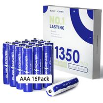 Baterias de lítio Blinkspower Triple A 1350mAh 1,5 V (pacote com 16)