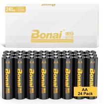 Baterias de lítio BONAI AA 1.5V 3500mAh, pacote com 24 unidades, não recarregáveis Baterias de lítio BONAI AA 1.5V 3500mAh, pacote com 24 unidades, não recarregáveis