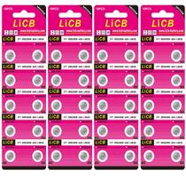 Baterias de relógio LiCB SR626SW 377 377A 376 AG4 1,55 V, pacote com 40