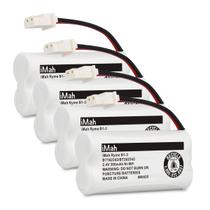 Baterias de telefone Ni-MH iAh Ryme B1-3 BT162342 2,4 V 300 mAh, pacote com 4 Baterias de telefone Ni-MH iAh Ryme B1-3 BT162342 2,4 V 300 mAh, pacote com 4