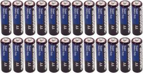 Baterias de zinco e carbono AA para serviços pesados da Panasonic, pacote com 24