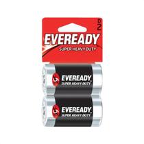Baterias Eveready Super Heavy Duty D 1,5 V, pacote com 2