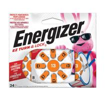Baterias para aparelhos auditivos Energizer tamanho 13 Orange Tab x24