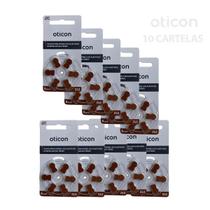 Baterias Pilhas Auditiva Oticon tamanho 312 pr41 60 baterias