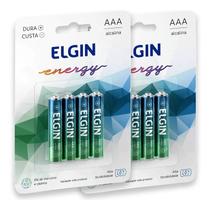 Baterias/pilhas Elgin Aaa-pilha Alcalina P7l8 (blister C/8)
