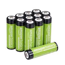 Baterias Recarregáveis AA NiMH Amazon Basics - 12 Unidades - 2000mAh