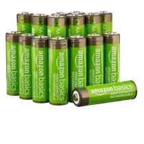 Baterias recarregáveis Amazon Basics AA NiMH 2400mAh x16 Baterias recarregáveis Amazon Basics AA NiMH 2400mAh x16