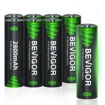 Baterias recarregáveis BEVIGOR AA 2800mAh 1,2 V (pacote com 8) Baterias recarregáveis BEVIGOR AA 2800mAh 1,2 V (pacote com 8)