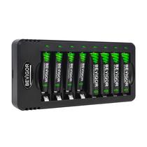 Baterias Recarregáveis + Carregador BEVIGOR AA 2800mAh x4 + AAA 1100mAh x4 Baterias Recarregáveis + Carregador BEVIGOR AA 2800mAh x4 + AAA 1100mAh x4
