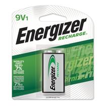 Baterias recarregáveis de 9V Energizer pré-carregadas, 1 unidade