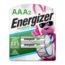 Baterias recarregáveis Energizer Power Plus AAA 800mAh, pacote com 2 Baterias recarregáveis Energizer Power Plus AAA 800mAh, pacote com 2