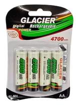 Baterias Recarregáveis Glacier 4700 mAh - 4 Unidades