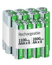 Baterias recarregáveis Granicell AA 2800mAh x8 e AAA 1100mAh x8 Baterias recarregáveis Granicell AA 2800mAh x8 e AAA 1100mAh x8