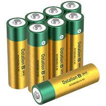 Baterias recarregáveis OLIGHT B Pro AA 2100mAh, pacote com 8 Baterias recarregáveis OLIGHT B Pro AA 2100mAh, pacote com 8