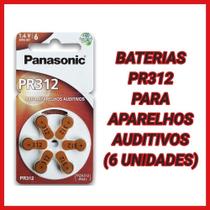 Baterias retroauriculares panasonic pr675 pr13 pr312 pr230 (6 unidades)