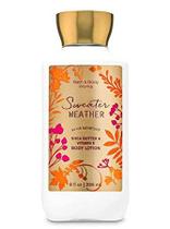 Bath &amp Body Works - Body Lotion - Sweather Weather (Super Smooth)