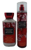 Bath & body works japanese cherry blossom kit splash +lotion