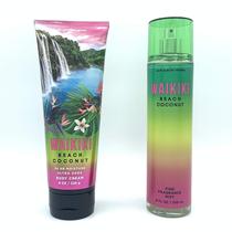 Bath & Body Works Waikiki Beach Coconut 226 g de creme e 236 ml de névoa Bath & Body Works Waikiki Beach Coconut 226 g de creme e 236 ml de névoa