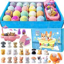 Bath Bombs Kottke, pacote com 20 unidades orgânicas para crianças, com interior surpresa Bath Bombs Kottke, pacote com 20 unidades orgânicas para crianças, com interior surpresa