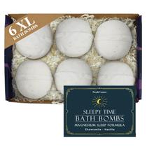 Bath Bombs Purple Canyon Bath to Bed com magnésio 6x 70g