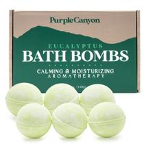 Bath Bombs Purple Canyon Eucalyptus Energizing Mint, conjunto de 6