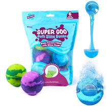 Bath Bombs Tub Works Super Goo Bath Slime 'Surprise', pacote com 6 Bath Bombs Tub Works Super Goo Bath Slime 'Surprise', pacote com 6