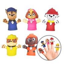 Bath Finger Puppets Ginsey Nickelodeon PAW Patrol, pacote com 5