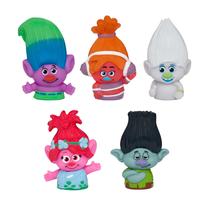 Bath Finger Puppets NBC Universal Trolls 10 peças