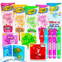 Bath Super Set Crayola Bath Paint Sabonete Body Wash, conjunto de 15 unidades