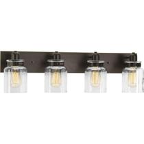 Bath Vanity Light Progress Lighting Coleção Calhoun 4-Light
