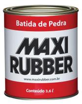 Batida de Pedra Preto 3,6 Litros Maxi Rubber 4ma032 - Maxirubber