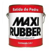Batida De Pedra Preto 3,6l Emborracha Maxi Rubber