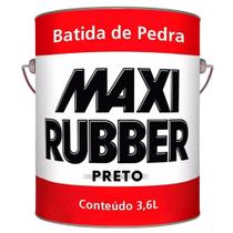 Batida de Pedra Preto 3,6L Tinta Emborrachamento Maxi Rubber