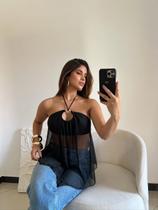 Batinha Feminina Jade Tamanho:Tamanho ÚnicoCor:Preto