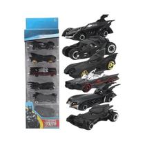 Batman Batmóvel Modelo De Liga De Carros Escala 164 6 Peças Copo 6 Gen Conjunto Decoração De Casa