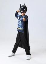 Batman Fantasia Infantil Luxo Original Filme Batman - Festas Encantada