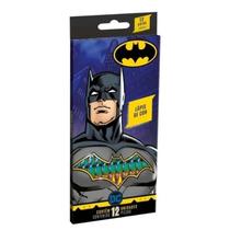 Batman Lápis de Cor Sextavado 12 Cores Tris Batman Lápis de Cor Sextavado 12 Cores Tris