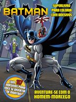 Batman Superlivro para Colorir com Adesivos -