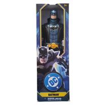 Batman Traje Azul e Preto Fig 12 Dc Comics 30cm Sunny