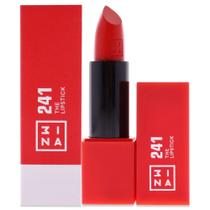 Batom 3INA 241 Matte Coral Red para mulheres 4,7 ml