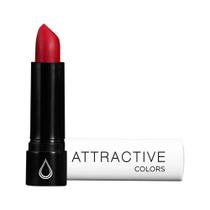 Batom bala soft matte vermelho fashionista attractive colors vegano hidratante 3,5g